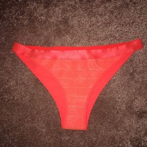 H&M Bright Orange Bikini Bottoms NEW